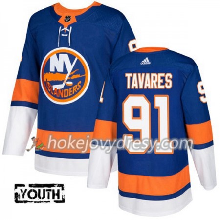 Dětské Hokejový Dres New York Islanders John Tavares 91 Adidas 2017-2018 Modrá Authentic